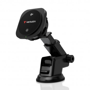 Verbatim Charge 'n' Drive Qi2 Magnetic Wireless Car Charger