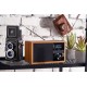 Adler AD 1184 radio Portable Digital Black, Wood