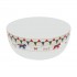 Xmas Carousel Round Salad Bowl - 25 cm
