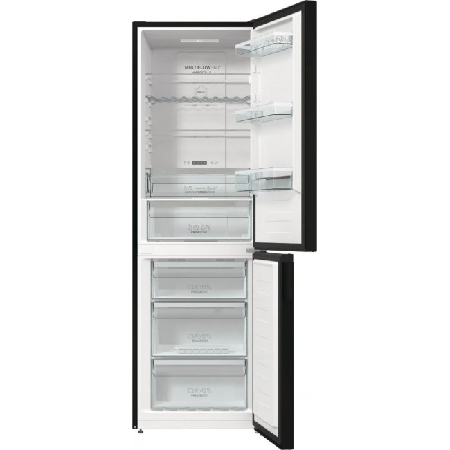 Gorenje NRK6192ABK4 fridge-freezer Freestanding 302 L E Black Gorenje NRK6192ABK4 fridge-freezer Freestanding 302 L E Black