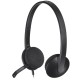 Logitech H340 USB Computer Headset Wired Head-band Office/Call center USB Type-A Black Logitech H340 USB Computer Headset Wired Head-band Office/Call center USB Type-A Black