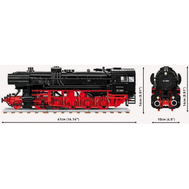COBI DR BR 52/TY2 Steam Locomotive COBI DR BR 52/TY2 Steam Locomotive