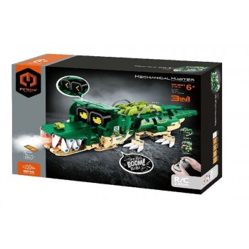 Building blocks IM.MASTER robocrocodile 3-in-1, 513 pieces set