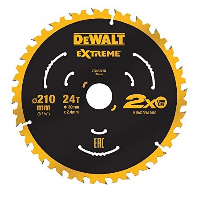 DeWALT DT20432-QZ circular saw blade 21 cm