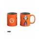Heat Reveal Mug Good Loot Borderlands 4 - Hunters Icon 450 ml Orange, Grey