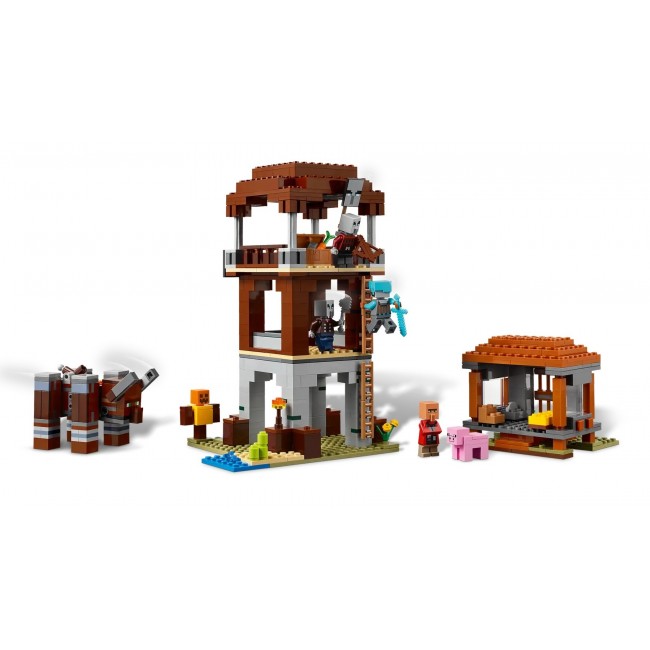 LEGO MINECRAFT 21278 The Pillager Outpost and Ravager