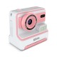 FLASH PINK INSTANT CAMERA WITH THERMAL PRINTER FOR CHILDREN