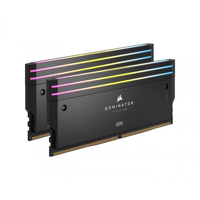 Corsair Dominator Titanium CMP64GX5M2B6400C32 memory module 64 GB 2 x 32 GB DDR5 Corsair Dominator Titanium CMP64GX5M2B6400C32 memory module 64 GB 2 x 32 GB DDR5
