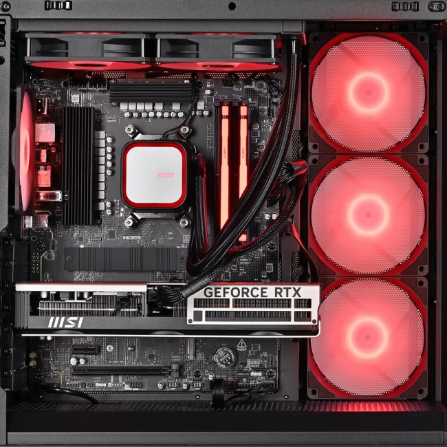 Actina 5901443440291 PC AMD Ryzen 9 9950X3D 32 GB DDR5-SDRAM 1 TB SSD NVIDIA GeForce RTX 5080 Windows 11 Home Midi Tower Black