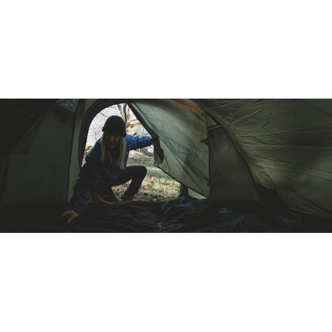 Easy Camp Reindal 3 Green Tunnel tent