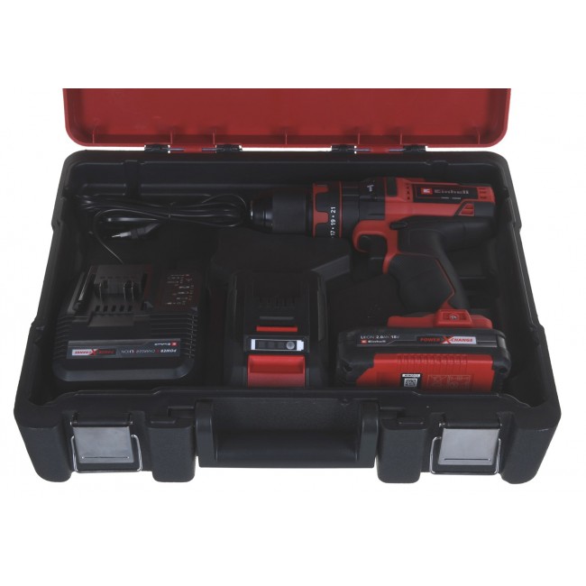 DRILL/DRIVER EINHELL TE-CD 18/40 Li-i +64 (2 2,0Ah) 4513992