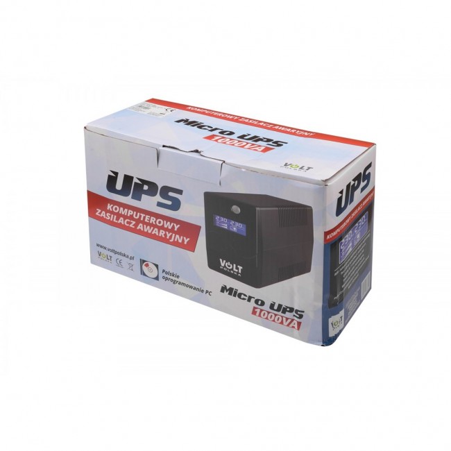 MICROUPS 1000VA/600W 1*9AH UNINTERRUPTIBLE POWER SUPPLY UNIT