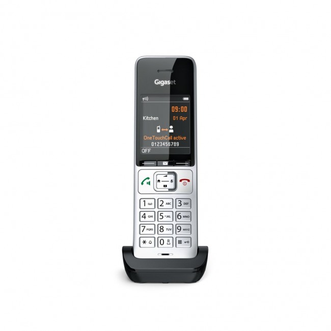 Gigaset COMFORT 500HX Analog/DECT telephone Caller ID Black, Silver Gigaset COMFORT 500HX Analog/DECT telephone Caller ID Black, Silver
