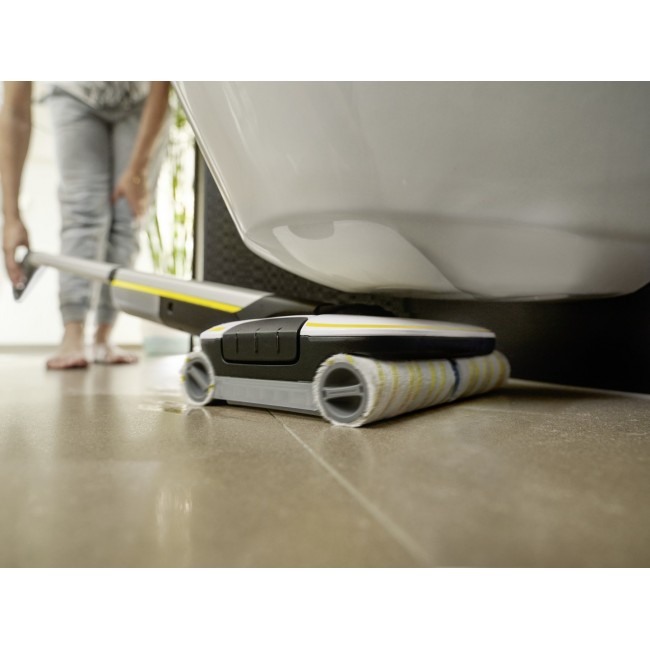 K rcher FC 7 CORDLESS Electric broom Battery Dry&wet Bagless Black, White, Yellow 2.85 Ah