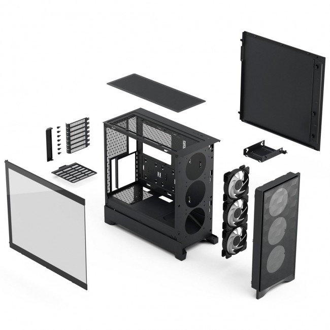 Fractal Design Pop 2 Air Black TG RGB Midi Tower