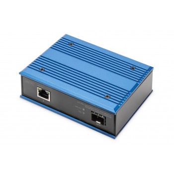 Digitus 10/100/1000 Base-TX to 1000 Base-FX Industrial Media Converter