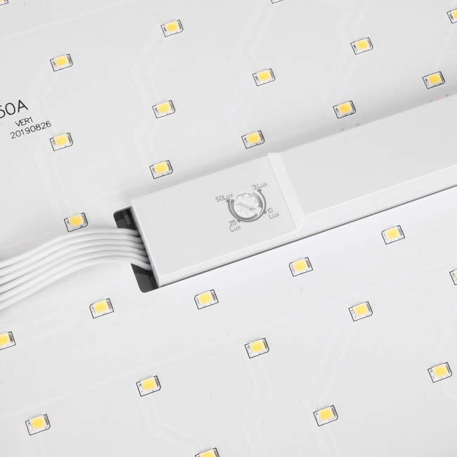 Maclean LED lamp, house number, with twilight sensor, white, 12W, IP65, neutral (4000K), 950lm, MCE292 W