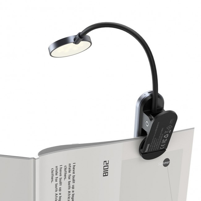 Baseus Mini Clip Lamp DGRAD-0G Wireless LED Clip Lamp Gray