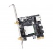 GIGABYTE GC-WB1733D-I network card Internal WLAN / Bluetooth 1733 Mbit/s GIGABYTE GC-WB1733D-I network card Internal WLAN / Bluetooth 1733 Mbit/s