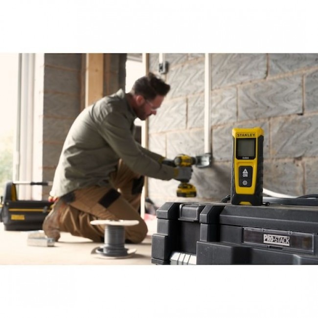 Stanley SLM65 Laser distance meter Black, Yellow 20 m