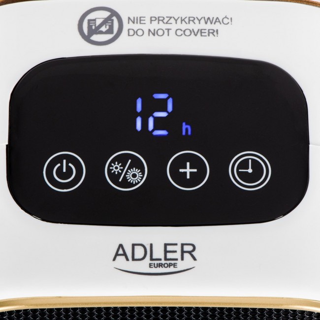 Ceramic Fan Heater ADLER AD 7762 1000W White