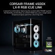 Corsair 4500X LX-R RGB Tempered Glass Mid-Tower, Black Midi Tower