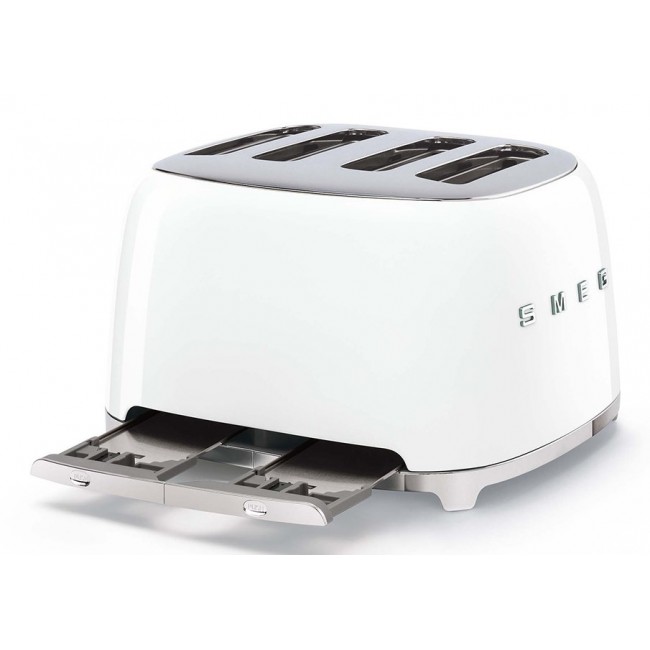 Smeg 50's Style Toaster TSF03WHEU White Smeg 50's Style Toaster TSF03WHEU White