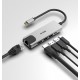 D-Link DUB-M520 laptop dock/port replicator Wired Thunderbolt 3 Aluminium