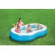 Bestway Inflatable Family Pool The Big Lagoon 2.62m x 1.57m x 46cm Bestway Inflatable Family Pool The Big Lagoon 2.62m x 1.57m x 46cm