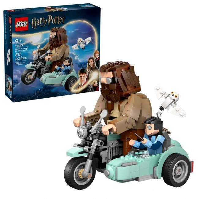 LEGO HARRY POTTER 76443 Hagrid & Harry's Motorcycle Ride LEGO HARRY POTTER 76443 Hagrid & Harry's Motorcycle Ride