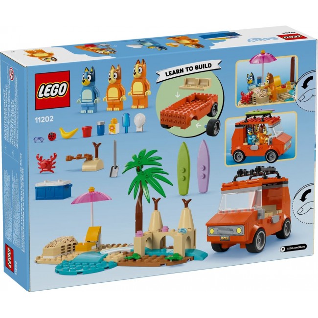 LEGO BLUEY 11202 Bluey's Beach & Family Car Trip LEGO BLUEY 11202 Bluey's Beach & Family Car Trip