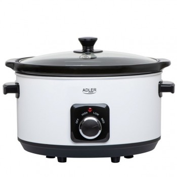Adler AD 6413W Slow cooker 5.8 l White