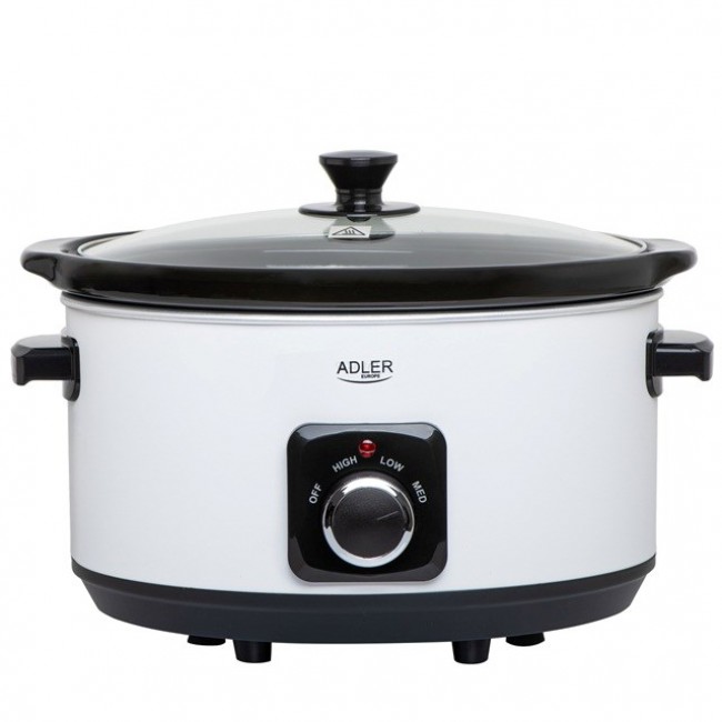 Adler AD 6413W Slow cooker 5.8 l White Adler AD 6413W Slow cooker 5.8 l White