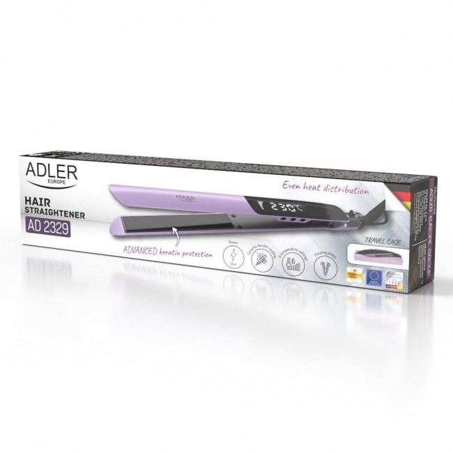 Adler AD 2329 Keratin hair straightener