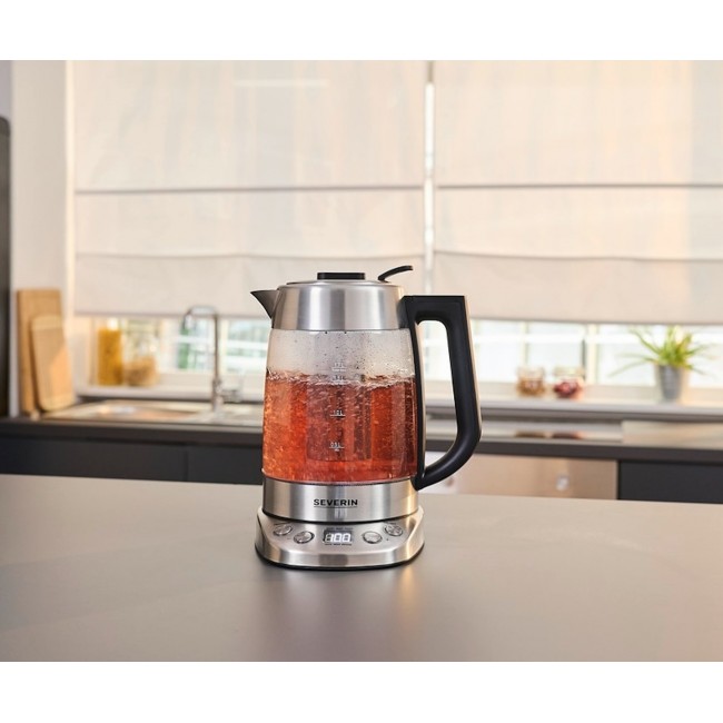 Severin WK 3480 electric kettle 1.7 L 3000 W White