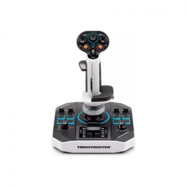 Thrustmaster Sol-R 1 Black, White USB Flightstick Analogue / Digital PC Thrustmaster Sol-R 1 Black, White USB Flightstick Analogue / Digital PC