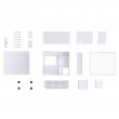 Jonsbo D41 MESH ATX Case, Tempered Glass - white