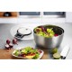 GEFU Speedwing salad spinner Stainless steel Button