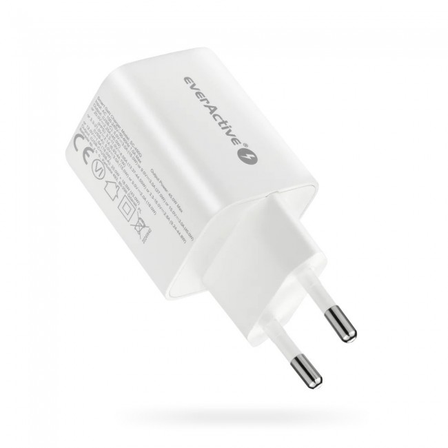 Charger 1 x USB Quick Charge 4.0, 1 x USB-C 45W white