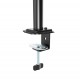 Gembird MA-D4-01 Adjustable desk 4-display mounting arm (rotate, tilt, swivel), 13 -32 , up to 10kg per screen
