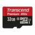SD microSD Card 32GB Transcend SDHC UHS1 w/adapter