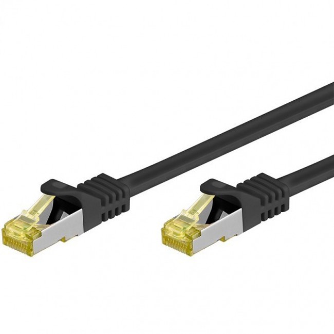 Techly ICOC R7-7SS-300-BK networking cable Black 30 m Cat7 S/FTP (S-STP)