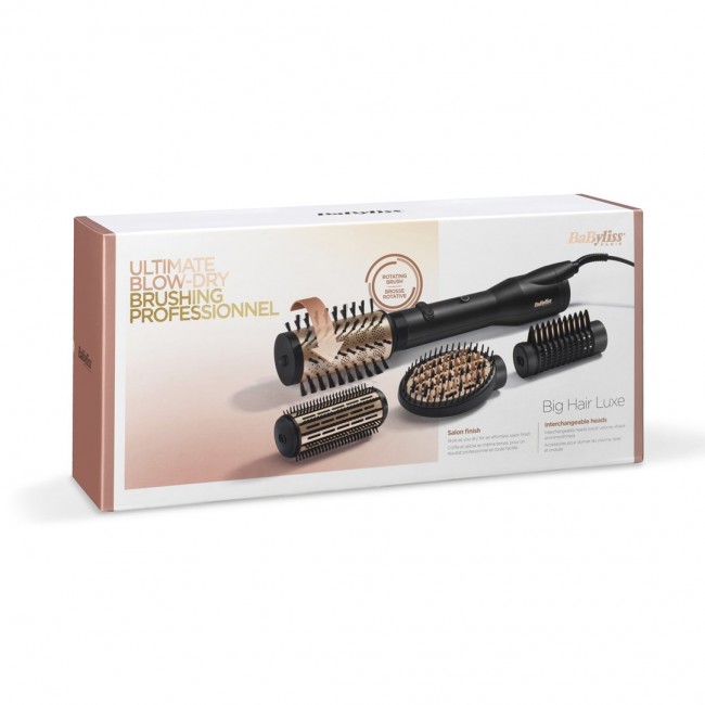 BaByliss Big Hair Luxe Hair styling kit Warm Black 650 W 98.4