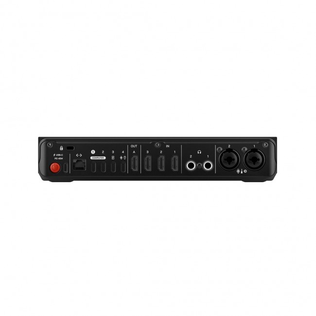 R DECaster Video Core - video and audio production console, black