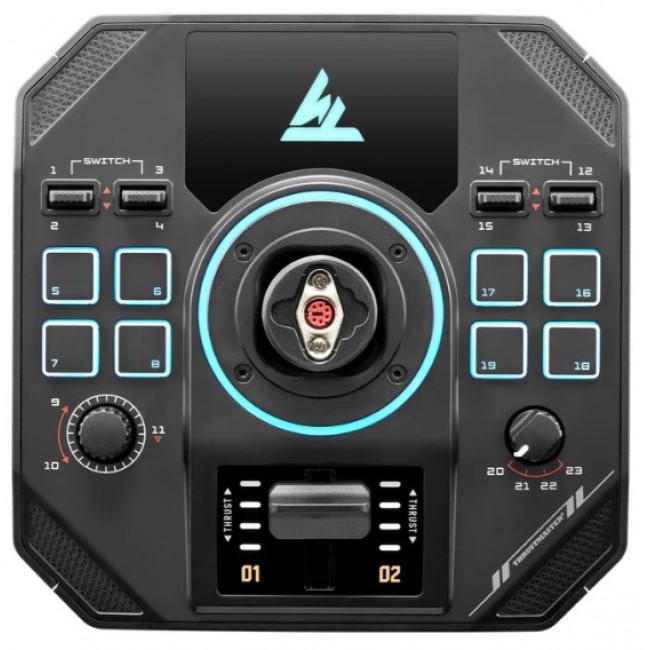 Thrustmaster Sol-R 5 Base Black USB Joystick base Analogue / Digital PC