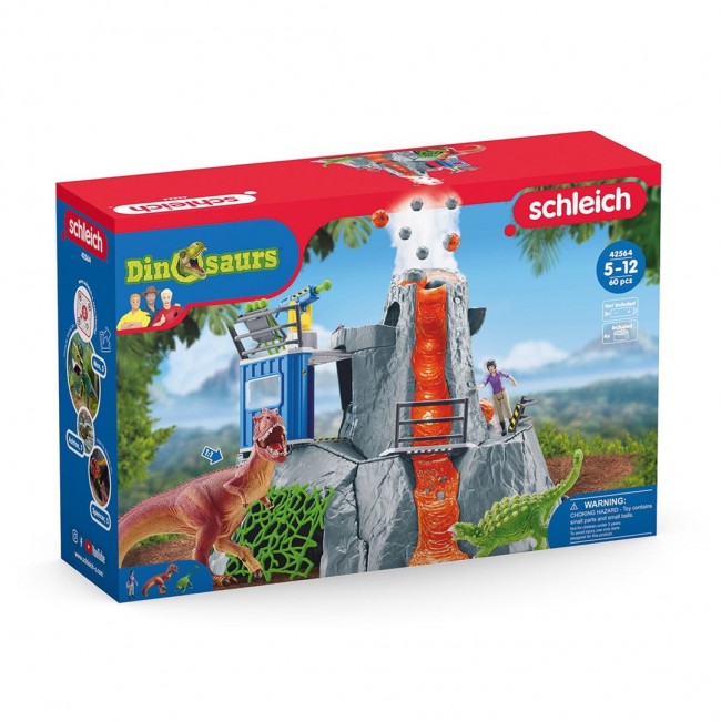 schleich Dinosaurs Volcano Expedition Base Camp