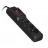 Activejet COMBO 3GN 5M black power strip with cord