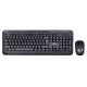 TITANUM TK109 Wireless set - USB keyboard + mouse Black