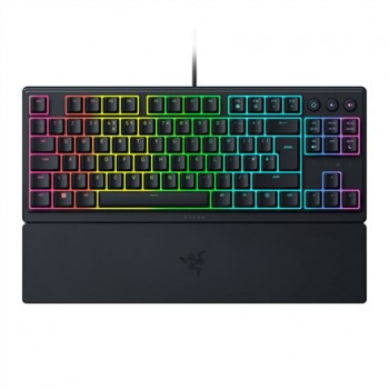 Razer Ornata V3 Tenkeyless Low-profile Keys Razer Mecha-Membrane Switches UV-coated Keycaps RGB LED light NORD Wired Black Mechanical Gaming keyboard