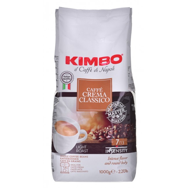 Kimbo Caffe Crema Classico 1 kg beans Kimbo Caffe Crema Classico 1 kg beans